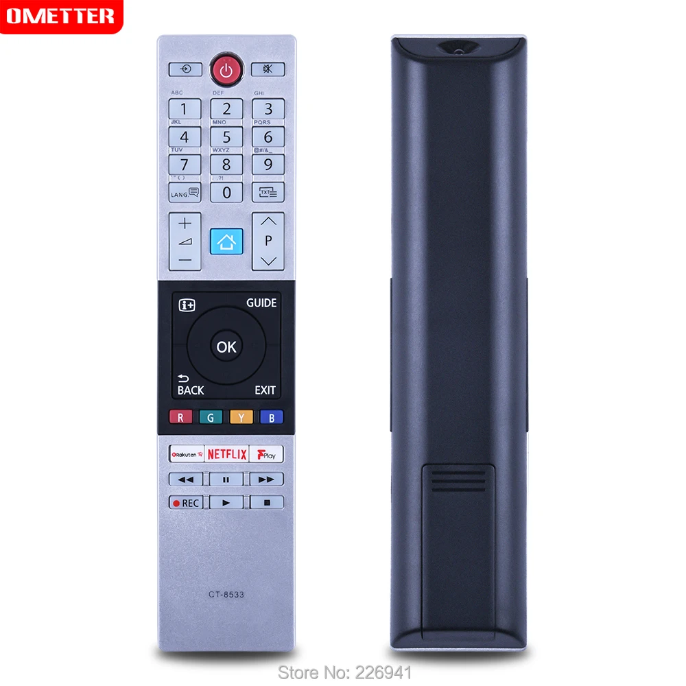 

Suitable for Toshiba LED HDTV TV remote control CT-8533 CT-8543 CT-8528 75U68 65U68 65U58 55V68 55V58 55U78 55U68 55U58 55T68 50