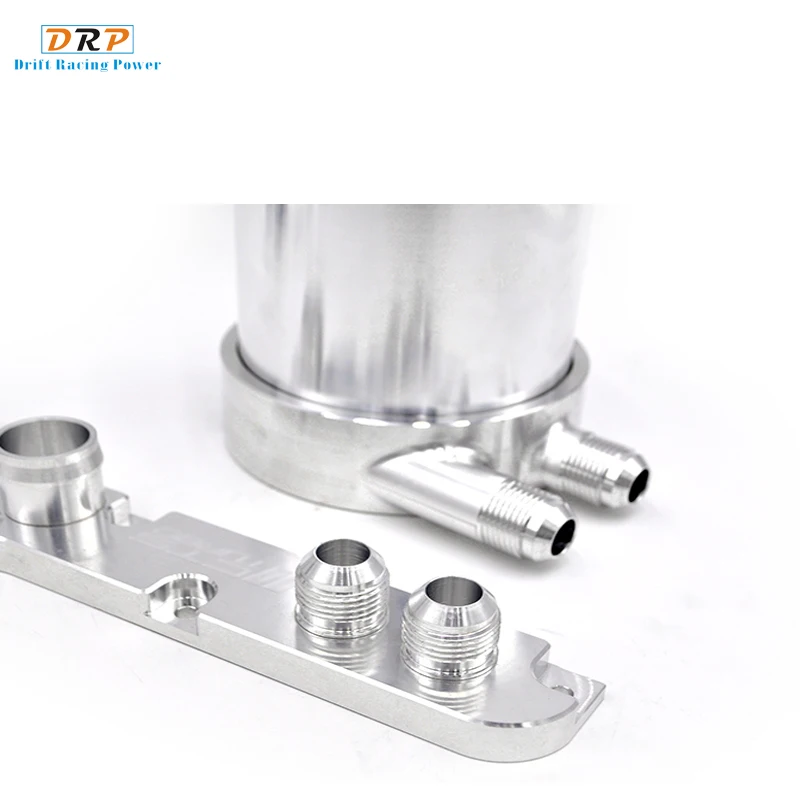 1 Set Aluminum Oil Catch Can Kit For Volkswagen Golf R GTI Scirocco R Audi EA113 Engine Oil Catch Tank Kits