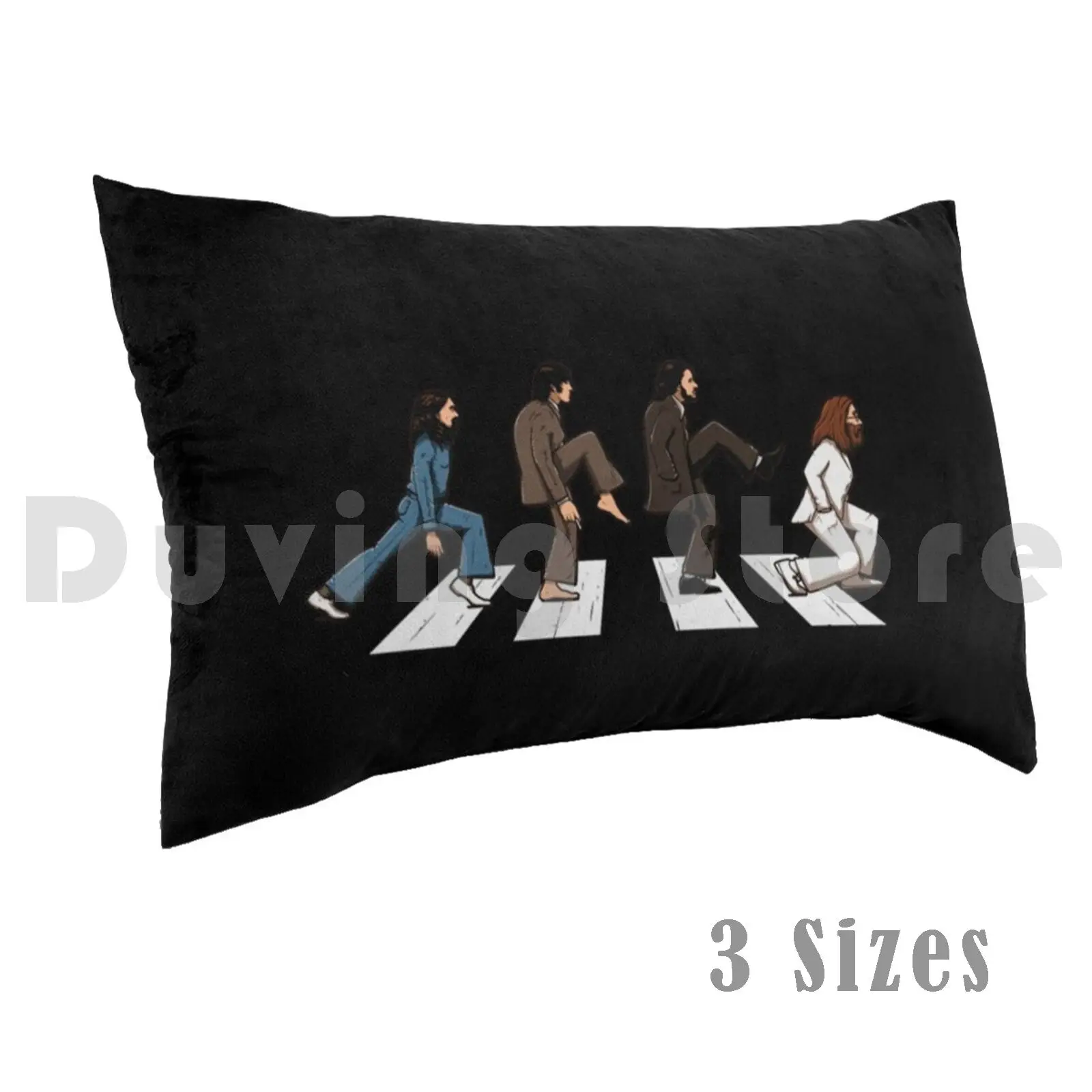 The Cross Pillow Case Printed 50x75 Road Album Abbey Beatle Music