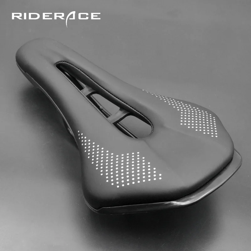 Bicycle Saddle Seat Road Steel Rails Mountain Bike Cushion For Men Skid-proof Carretera Soft PU Leather Road MTB Cycling Saddles