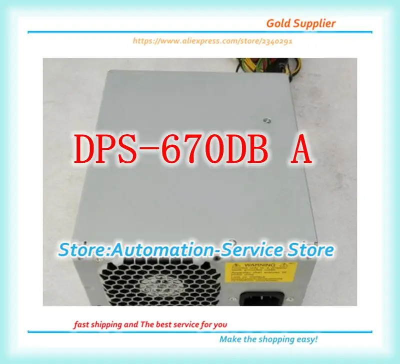 Original DPS-670DB A 670W For Server 2U Case 80% New Tested