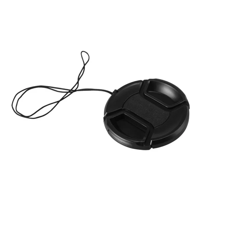 37 39 40.5 43 46 49 52 55 58 62 67 72 77 82 86 مللي متر مركز قرصة عض على غطاء تغليف شعار ل canon nikon