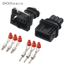 1/5/10/20 Sets 2 3 Pin TE 3.5mm Waterproof Connector 282189-1 For Junior Power Timer Fuel Injector EV1 Ignition Coil And Toyota