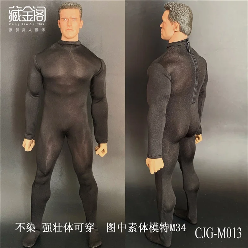 In Stock 1/6th For Sale Elastic Bodysuit CJG-M013 Tights Coat Man Male 12inch Soldier Accessories