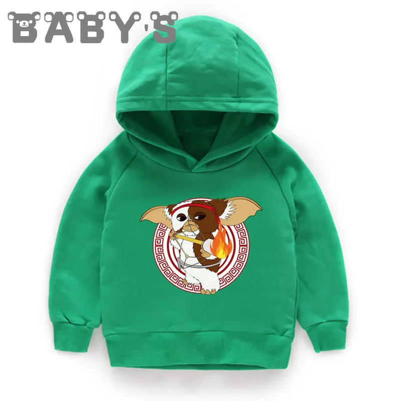 Children Hooded Hoodies Kids Cute Gremlins Gizmo Cartoon Funny Sweatshirts Baby Pullover Tops Girls Boys Autumn Clothes,KMT5170