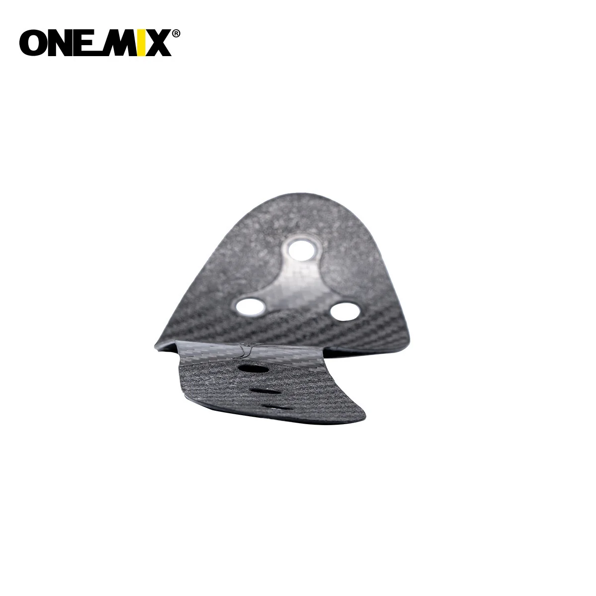 Onemix Plantilla de placa de carbono para zapatillas de correr, 45 grados para aumentar la velocidad, plantillas deportivas de fibra de carbono para