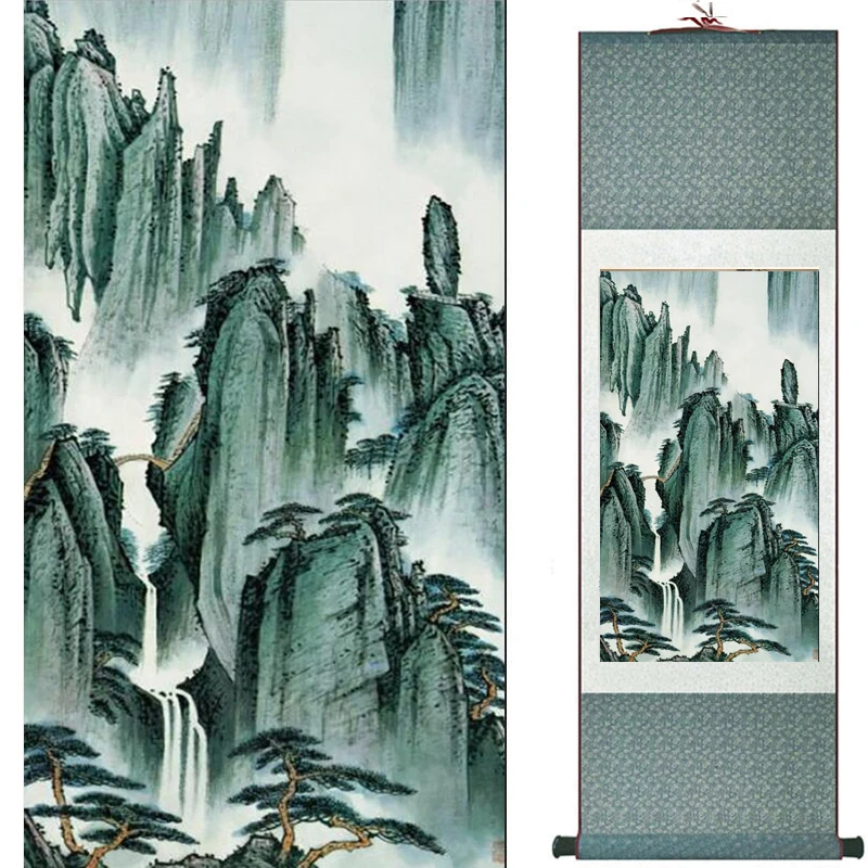 

old fashion painting landscape art painting Chinese traditional art painting China ink painting20190817039