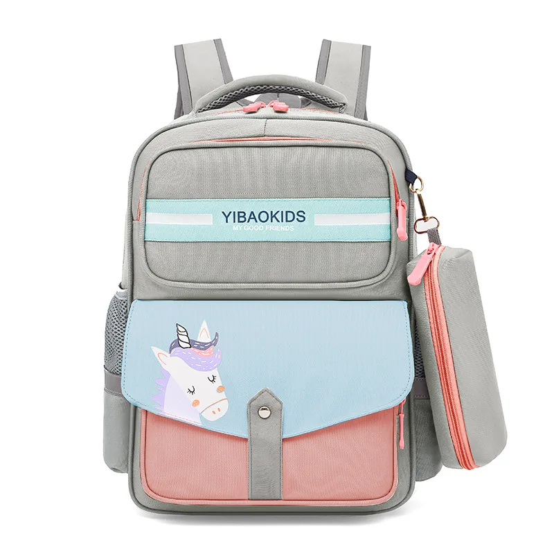 

Waterproof School Backpack Book Bag Grades 1-9 Children Orthopedic School Backpack School Bags Girls Boys Kids Satchel Schoolbg