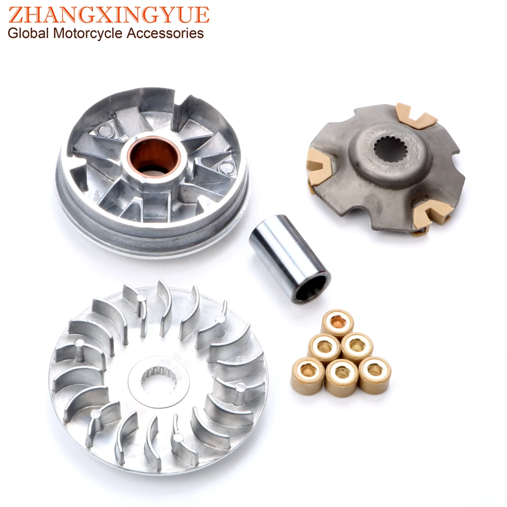 Motorcycle Front Drive Variator Assembly for Suzuki AN125 HS125T AN 125 125cc 4-stroke Scooter engine parts