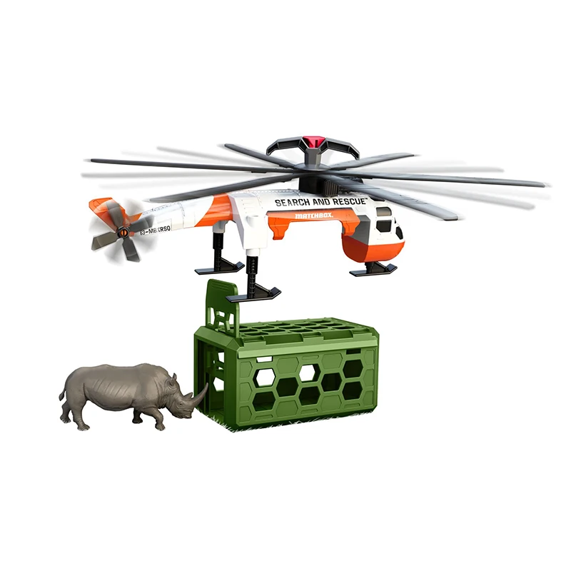Matchbox Matchbox Rescue Series Emergency Rescue Airplane Boy\'s Toy Set Gmh70 Kids Toys Boys Toys for Boys Christmas Toys