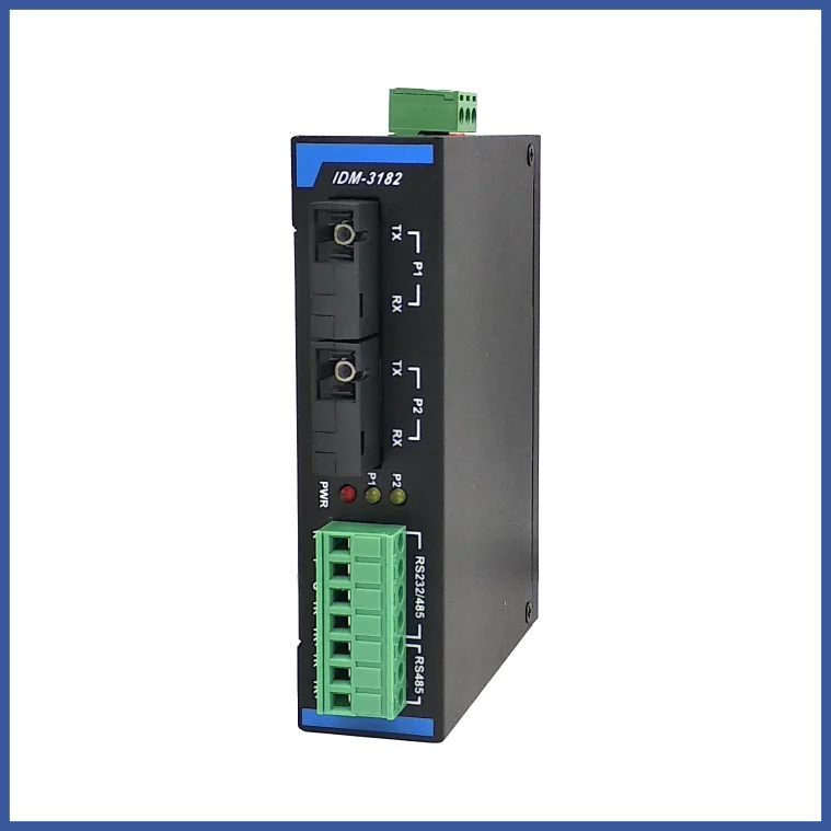 

Bidirectional 485 fiber self-healing ring optical terminal machine ring network RS232/485 to fiber transceiver repeater optical