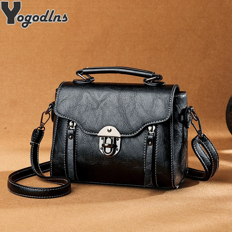 Torebka damska nowa moda ze skóry PU z zamkiem torba na ramię o dużej pojemności damska torba typu crossbody Tote bolsos