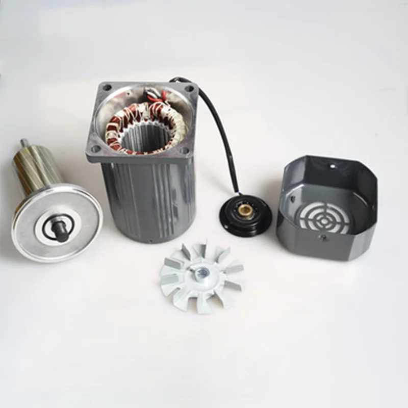 Imagem -02 - com Regulador de Velocidade Velocidade Ajustável Alto Torque Motor Assíncrono Eixo de Saída 15 mm 120w 110v 5ik120rgn-af
