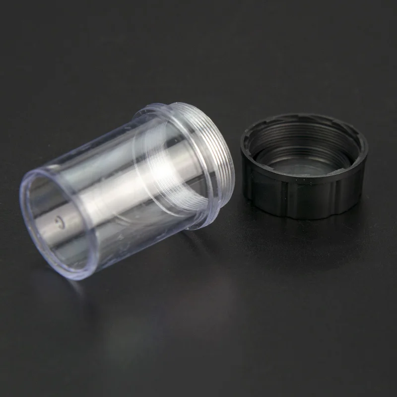 Biological Microscope Objective Lens Plastic Box 45mm 60mm 185 195 Objective Anti-Dust cover Case RMS Thread 20.3