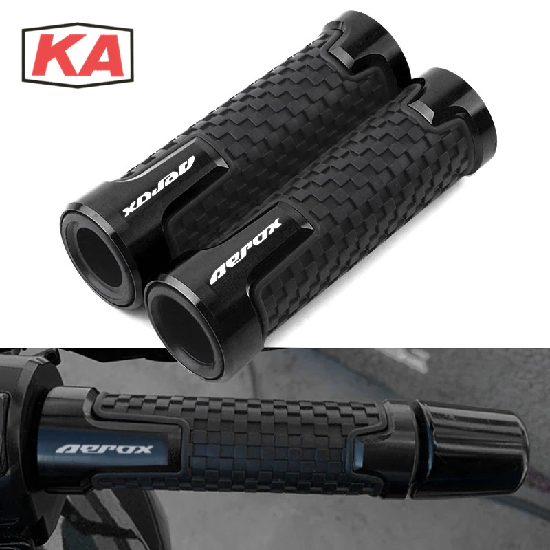 

For YAMAHA Aerox155 Aerox 155 2017 2018 2019 2020 7/8'' 22MM Motorcycle Accessoires Handle Bars CNC Handlebar Grips Handle Grip