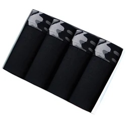 4pcs Set Underwear Man Superior Quality Underpants Cotton Shorts Ventilation Sexy Homme Boxers For Fashion Men's Panties New