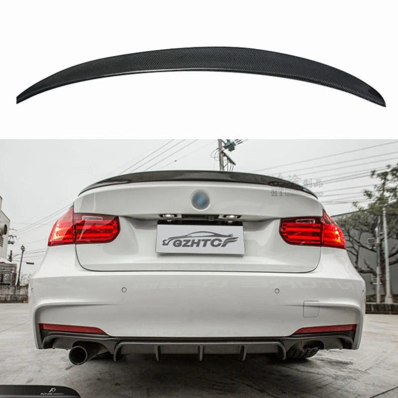 

Carbon Fiber Rear Trunk Spoiler for BMW F30 3 Series (2012 - 2018) F80 M4 Great Fitment UV-Cut High Gloss Finished