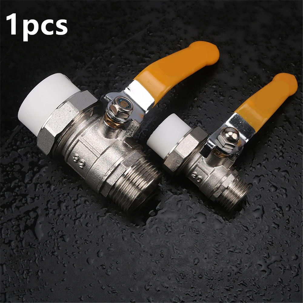 PPR Inner And Outer Wire Live Connection Copper Ball Valve 4 Points 6 Points Heating Copper Valve Hot Melt Water Pipe Valve