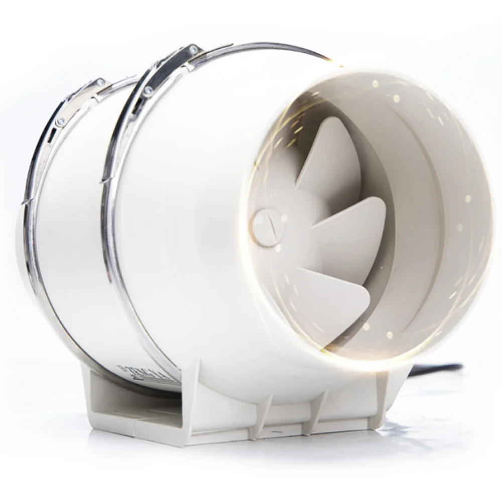 Exaustor de fumaça poderoso, 4 polegadas, 6 polegadas, ventilador de ventilação