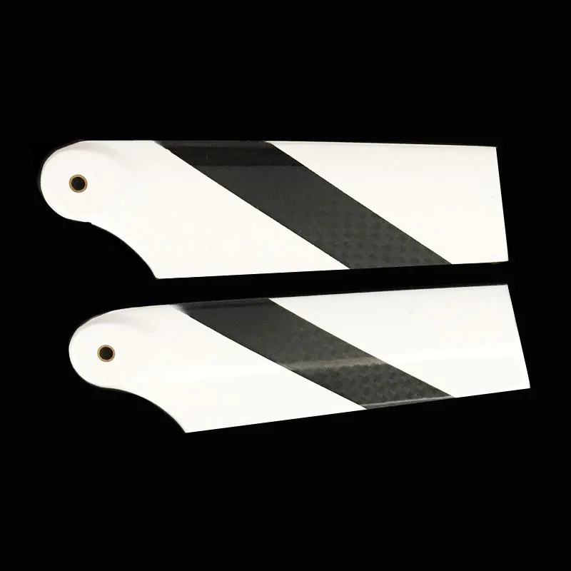 2 pairs RC 550 600 CARBON FIBER TAIL BLADE FOR ALIGN TREX HELICOPTER