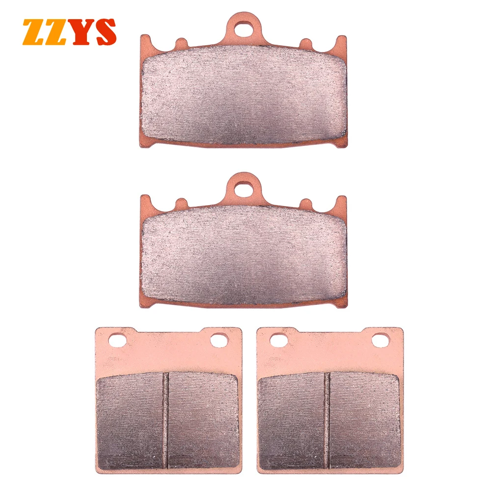 

250cc 350cc Motorcycle Front and Rear Brake Pads Set For Suzuki TV250 TV 250 VJ21A Wolf 250 SG350N SG350 N Goose SG 350