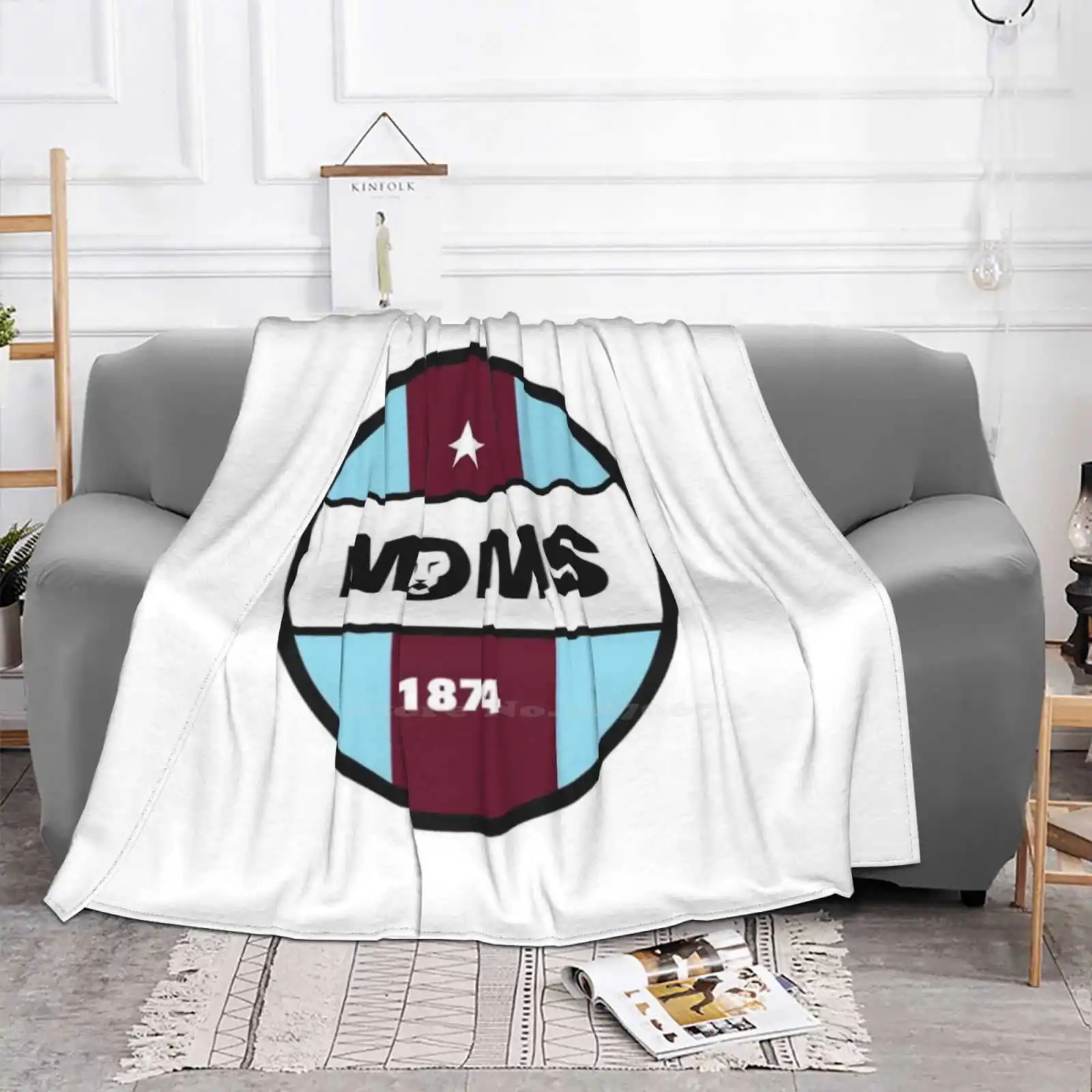 Aston 1874 Villa Blanket Soft Warm Travel Portable Blanket Football Club Logo Avfc Logo Wallpaper