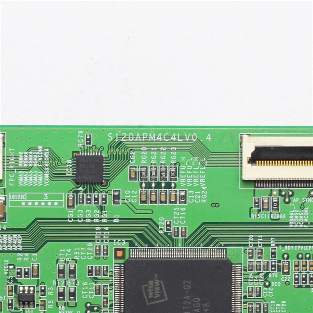 S120APM4C4LV0.4 T-Con Board For Samsung Equipment For Business Plate Display Card For TV Professional Test Original T Con Board