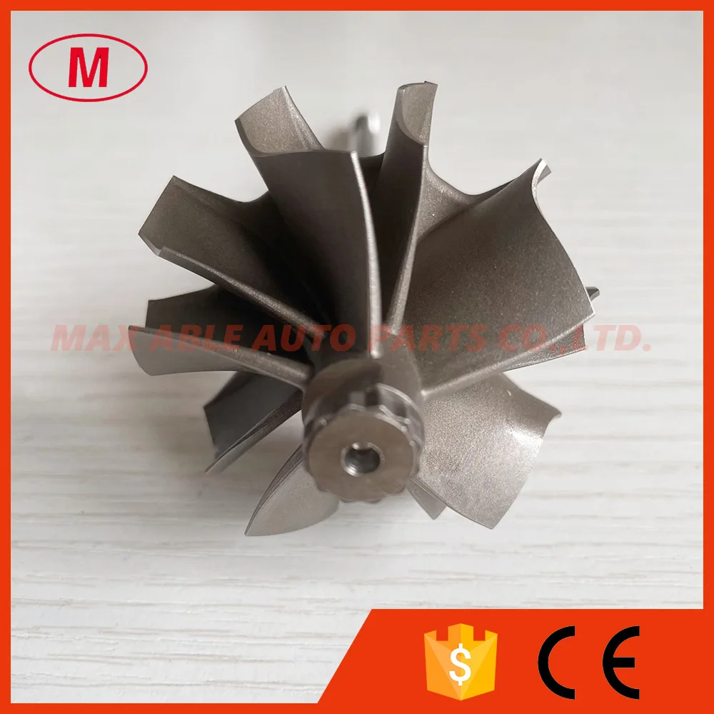 TD05H 49.1X56mm  5+5 blades turbo wheel/ turbine shaft&wheel