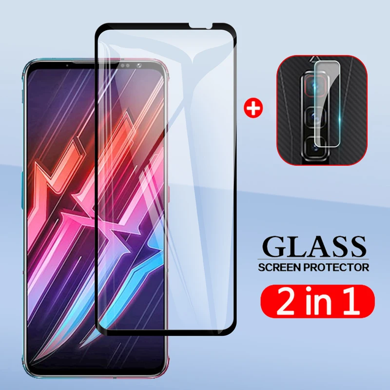 2 In 1 Back Camera Lens Film & Screen Protector Protective Tempered Glass For ZTE nubia Red Magic 6 6s Pro 5G 6.8