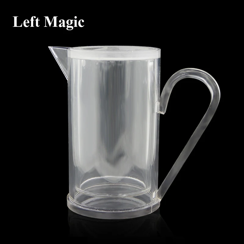 Vanishing Milk Pitcher Magic Tricks Milk Disappear Cup Glass Illusion Water Stage Magic Props Gimmick Magician Toys Comedy