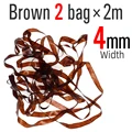 4mm 2 bolsas Marrón