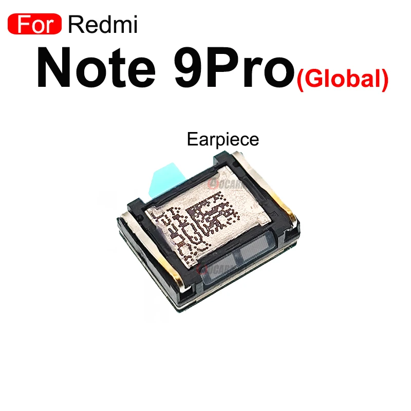 For Redmi Note 9 Pro 9Pro Top Earpiece Ear Speaker Bottom Loudspeaker Buzzer Ringer Flex Cable Replacement Repair Parts