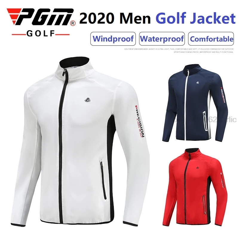 Men\'s Golf Jacket Waterproof Golf Windbreaker Male Outdoor Thin Sports Leisure Table Tennis Sportswear Windproof Dry Fit Coats