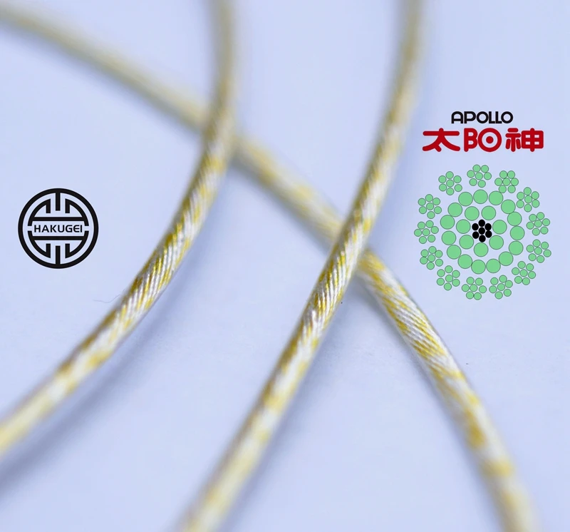 مطلي بالذهب & مطلي بالاديوم الفضة النقية & سبيكة ليتز نوع 6 OD: 1.8 مللي متر