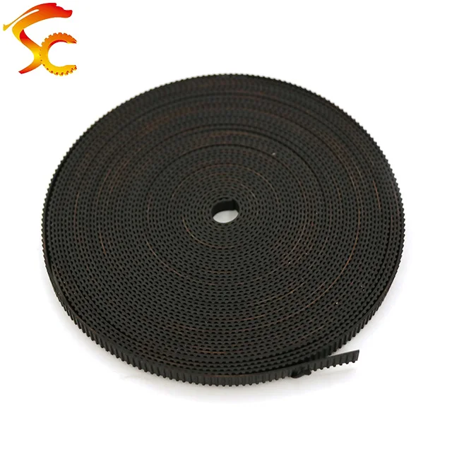 

Free Shipping 10meters/LOT MXL025 timing belt Pitch=2.032 open rubber belt width 6.35mm=025" 3D Printer belt MXL-025