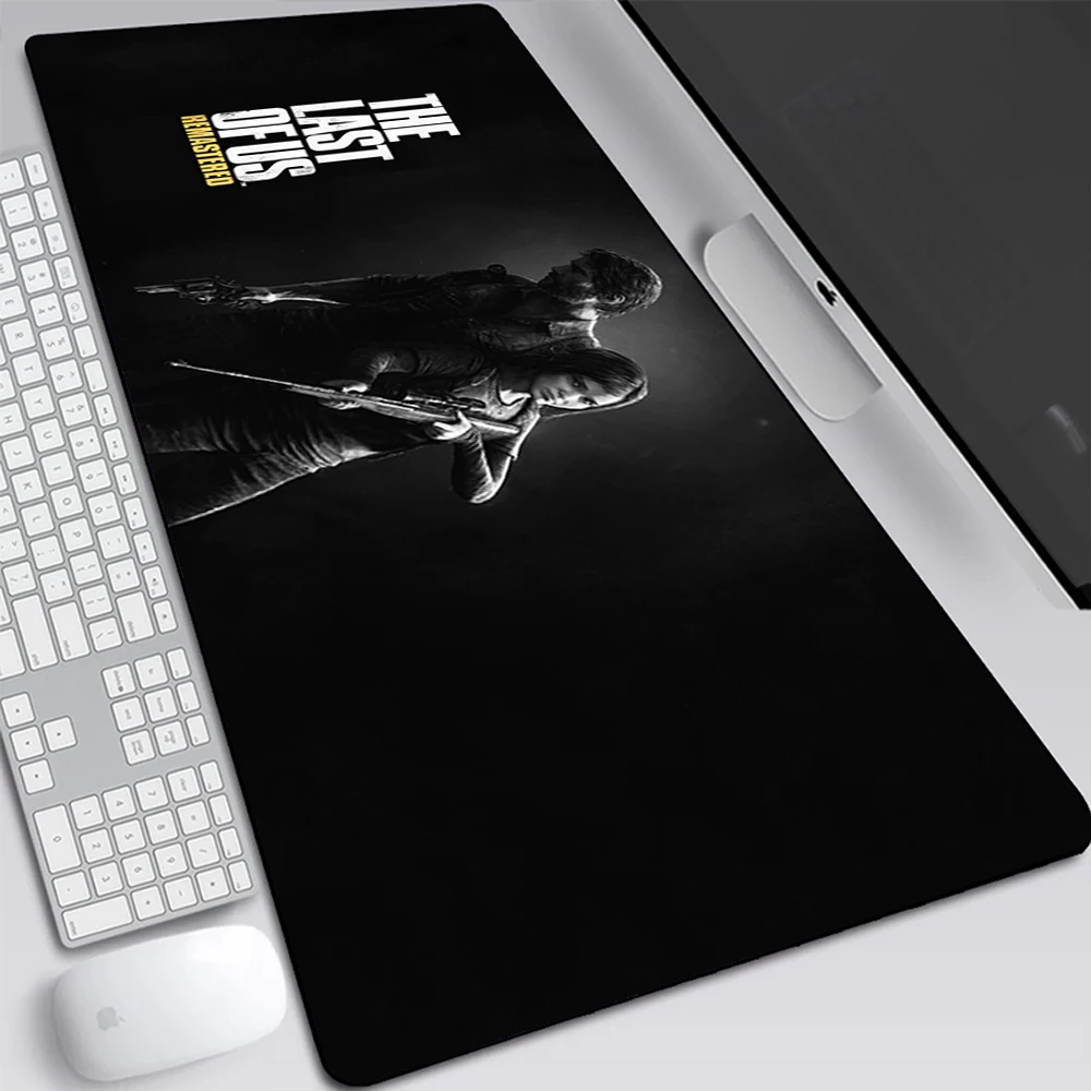 O último de nós grande gaming mouse pad computador portátil mousepad teclado tapete de mesa gamer tapete xxl tapete do escritório mausepad