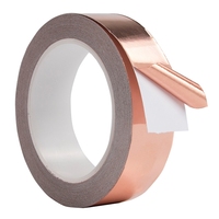 YX 10M Single-sided Conductive Copper Foil Tape Mask Electromagnetic Shield Eliminate EMIAnti-static Repair Adhesive Tape