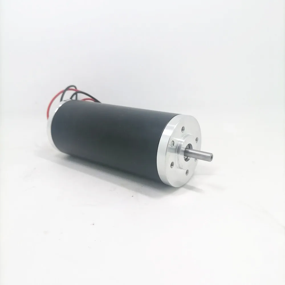 Imagem -02 - Ímã Permanente Escova Pmdc Motor para Bicicleta Elétrica ou Robô 52zyt03a 12v 24v 52 mm 3000rpm 80w 170mnm