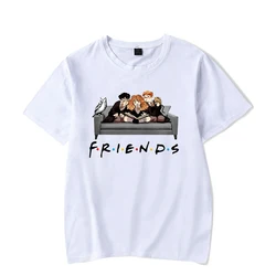 Friends TV Show Femme Shirt Harajuku Graphic T-shirt Harajuku Summer 90s T-shirt Ladies Top Ladies T-shirt Short Sleeve