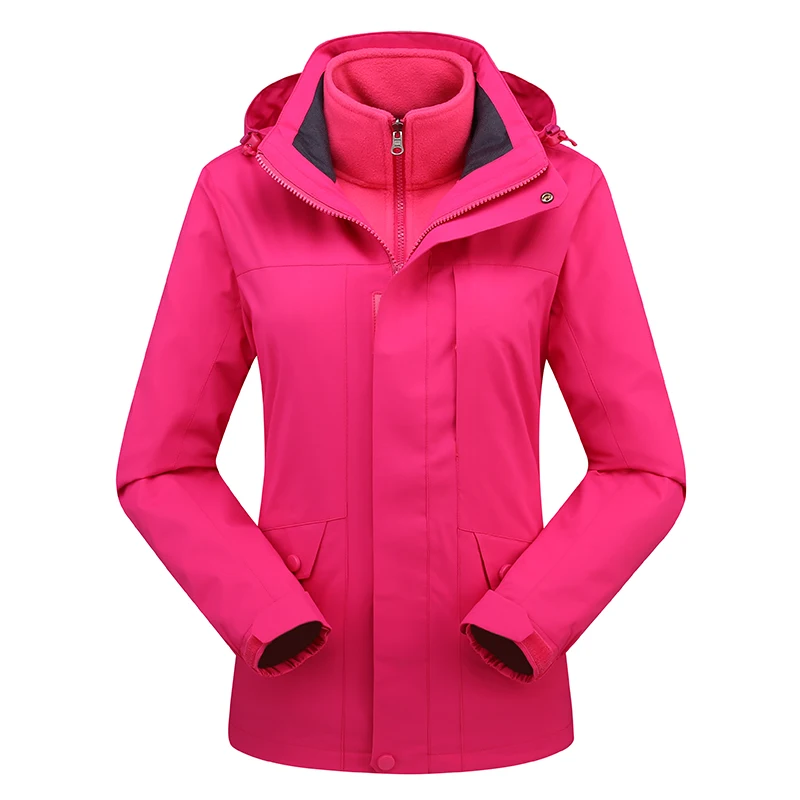 Veste de Ski imperméable Double couche pour femme, vêtement d\'extérieur pour faire du Snowboard ou de l\'escalade, nouvelle collection hiver 2020