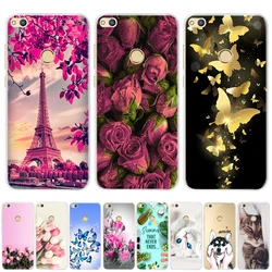 Silicone Case For Huawei P8 Lite 2017 Case Cover Soft TPU Back Cover For Huawei P9 Lite GR3 2017 Phone Case Honor 8 Lite Fundas