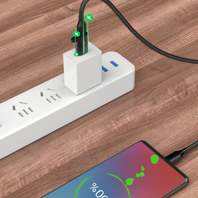 CABLETIME USB 3.0 OTG Adapter to USB C Fast Charging for Devices with USB Laptop Macbook Air Huawei LG Oneplus C366