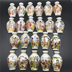 Chinese Style Refrigerator Sticker The Dream of The Red Chamber Twelve Kim-chai Beauty Waitress Picture Fridge Magnets Souvenir