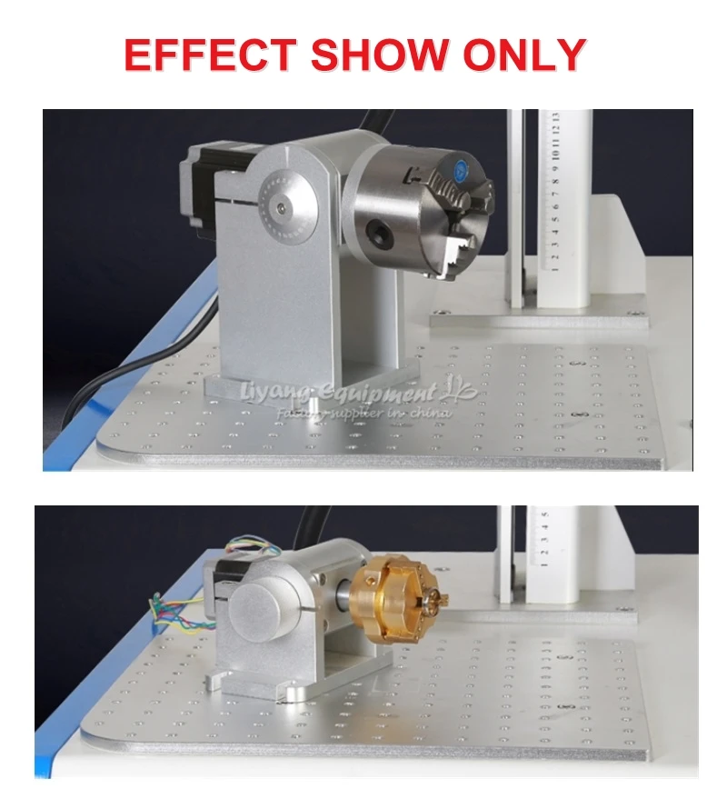 CNC Faser Laser Drehachse 80mm für Faser Laser Typenschild Kennzeichnung Maschine 20w 30w 50w Faser laser Metall Laser Stecher