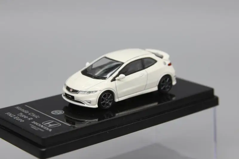 Para MODEL 1:64 HONDA Civic Type-R FN2 EURO Limited collection of die-cast alloy car model ornaments