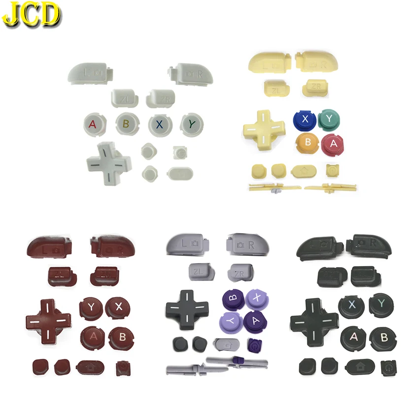 

JCD For New 3DSXL 3DSLL Host Full Set Complete D Pad A B X Y L R ZL ZR Home ON OF Power Buttons For New 3DS XL LL