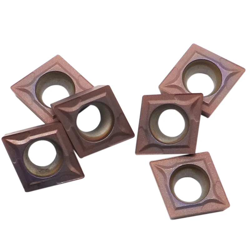 Ccmt09t304 vp15tf 100 pçs inserções de carboneto ccmt 09t304 lâmina torneamento interno ferramenta cnc torno metal ferramentas ferramenta de corte acessórios