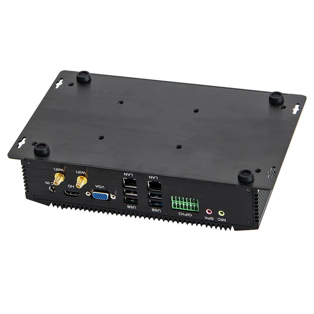 Imagem -03 - Hunsn-mini Computador Fanless Industrial pc Im05ipcintel Core i5 I7windows 11wol Cão de Guarda Apoiado Lan 2x Gpio6x com