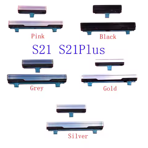 1Set Power On Off Swith Volume Button For Samsung Galaxy S21 Plus S21Plus S20 Fe S20Fe S21 Ultra S21Ultra S21U Housing Side Key