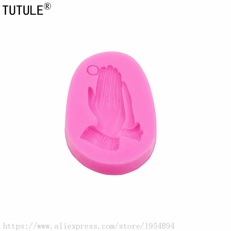 Sign Language Silicone Keychain Mold,Hand Silicon Mold Flexible Silicone Mould for Crafts,Jewelry,Resin,Hand Pendant mold